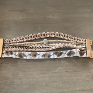 Victoria Emerson Gold “Atticus” bracelet
